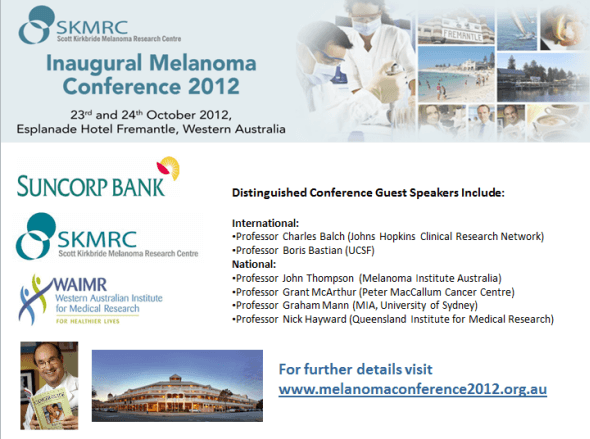 SKMRC Inaugural Melanoma Conference