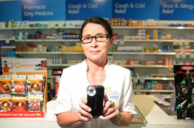  SKIN CHECK: Pharmacist Kylie Becker is looking forward to helping Central Queenslanders decrease their risk of getting skin cancer. Chris Ison Rokcskin 